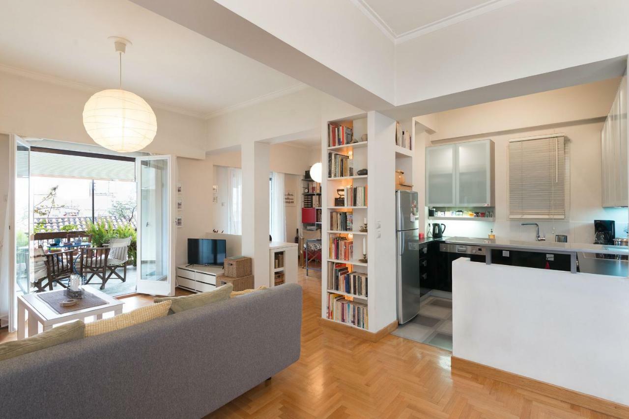Stylish Flat With Veranda In The Heart Of Atenas Exterior foto